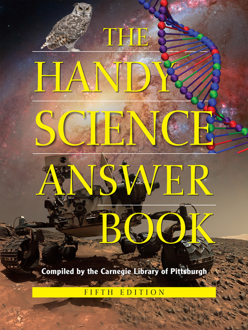 Title details for The Handy Science Answer Book by Carnegie Library of Pittsburgh - Available